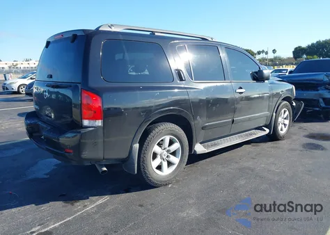 2013 Nissan Armada Sv z USA, uszkodzony, nr VIN 5N1BA0NDXDN605147